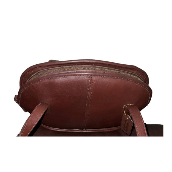 Coach Vintage Asheville Bowler Dome Bag Brown. Made in the United States - Picture 6 of 15